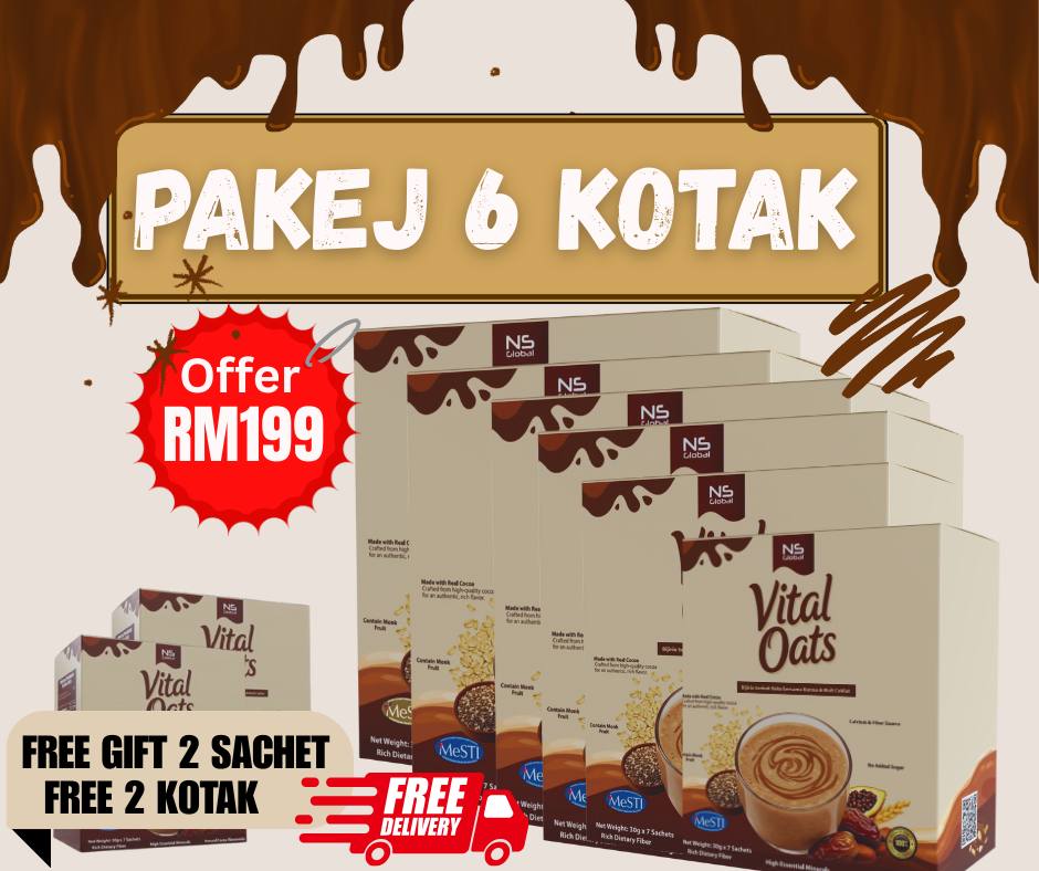 PAKEJ 6 KOTAK PERCUMA 2 KOTAK + FREE GIFT